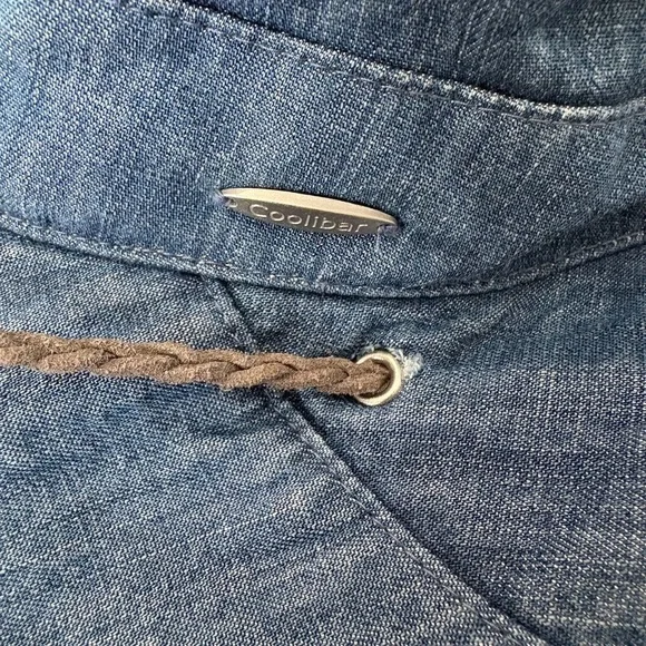 Coolibar upf 50 flora gardening hat chambray size small - Picture 3 of 9